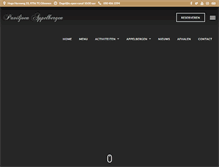 Tablet Screenshot of paviljoenappelbergen.nl